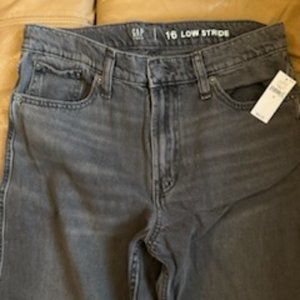 GAP Low Stride Teen Jeans - NWT  - Size 16 (Teen)